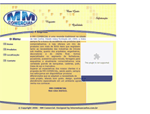 Tablet Screenshot of mmcomercial.com.br